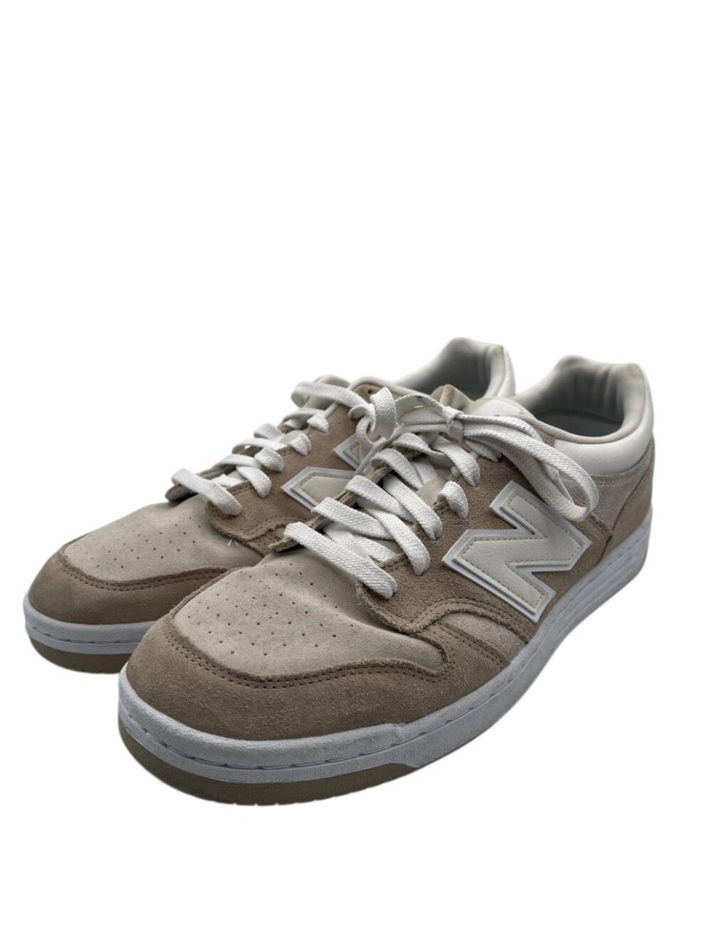 New Balance BB 480 Low Beige / White Men’s SZ 13 - Picture 4 of 7